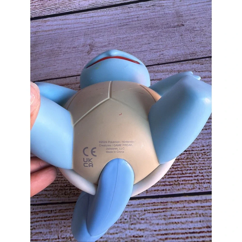 Pokemon Squirtle Select Deluxe 6 Inch Vinyl Toy Figure Jazwares Used